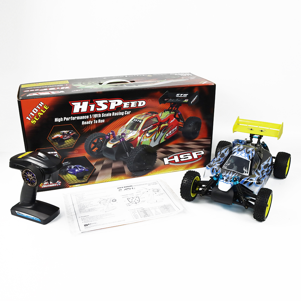 React radiostyrd bil RTR Super Nitro 4WD