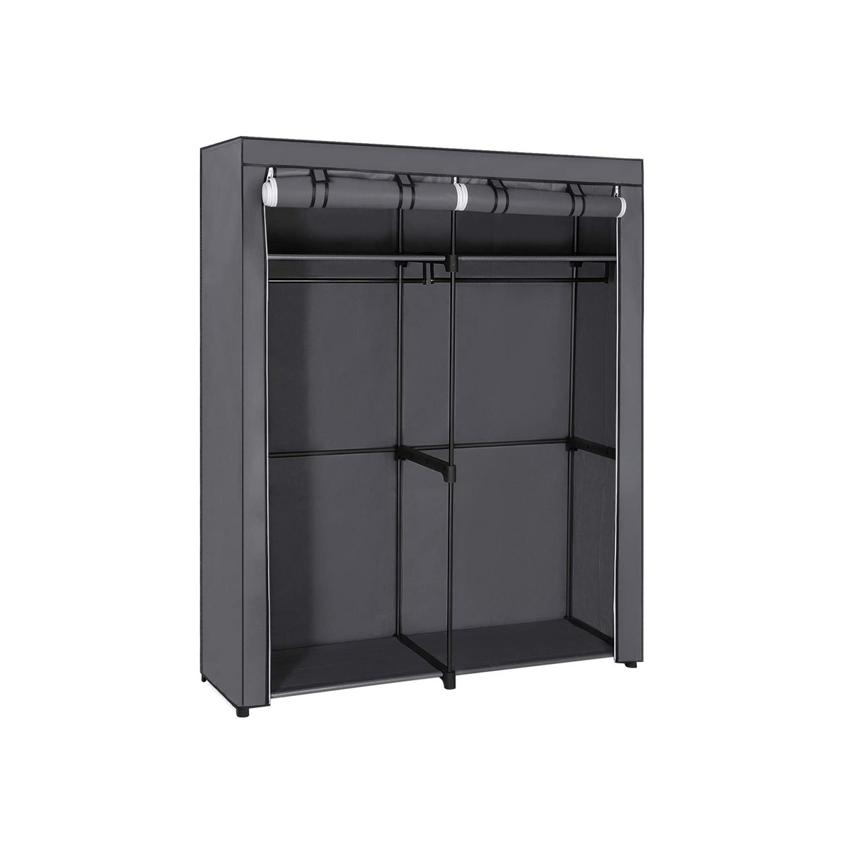 SONGMICS portabel garderob, hopfällbar, 43 × 140 × 174 cm, RYG002