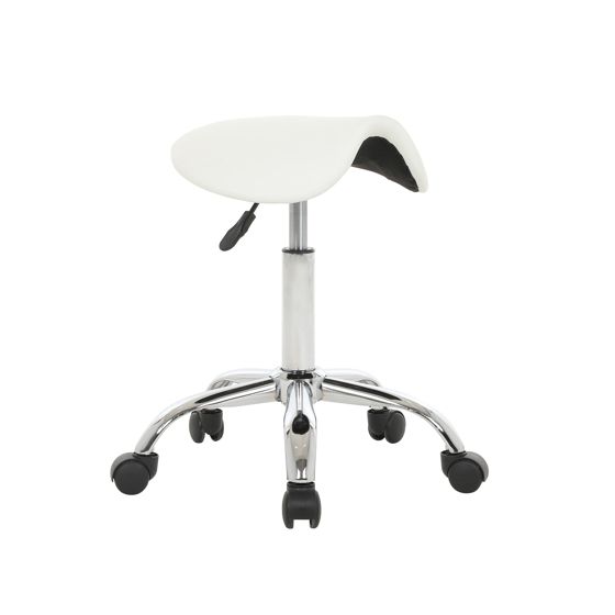 Lykke Sadelstol Comfort, vit