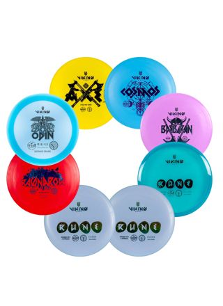 Viking Discs Starter Set, 8 disc set