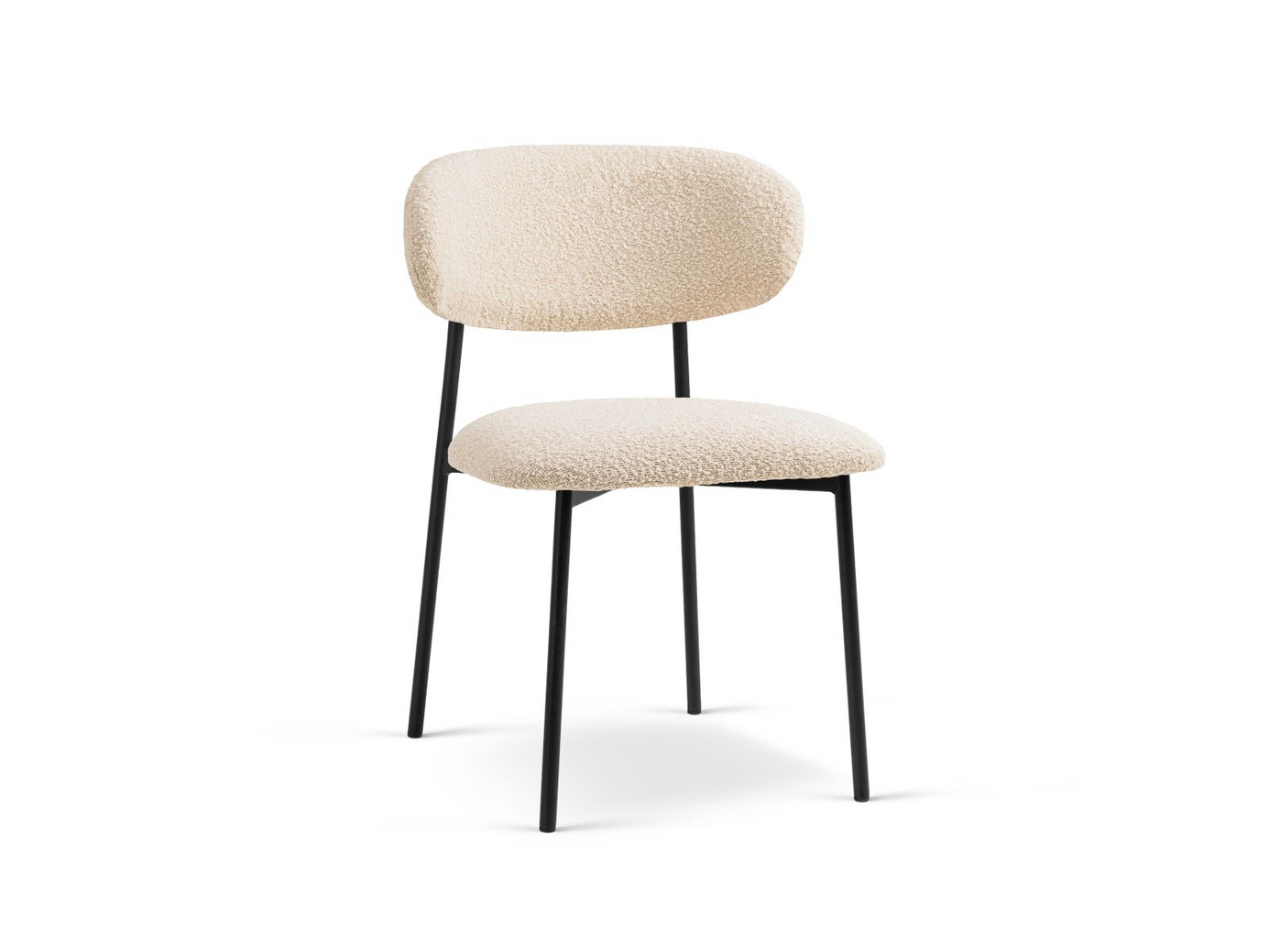 Cosmopolitan Design boucléstolar, 2-pack, 