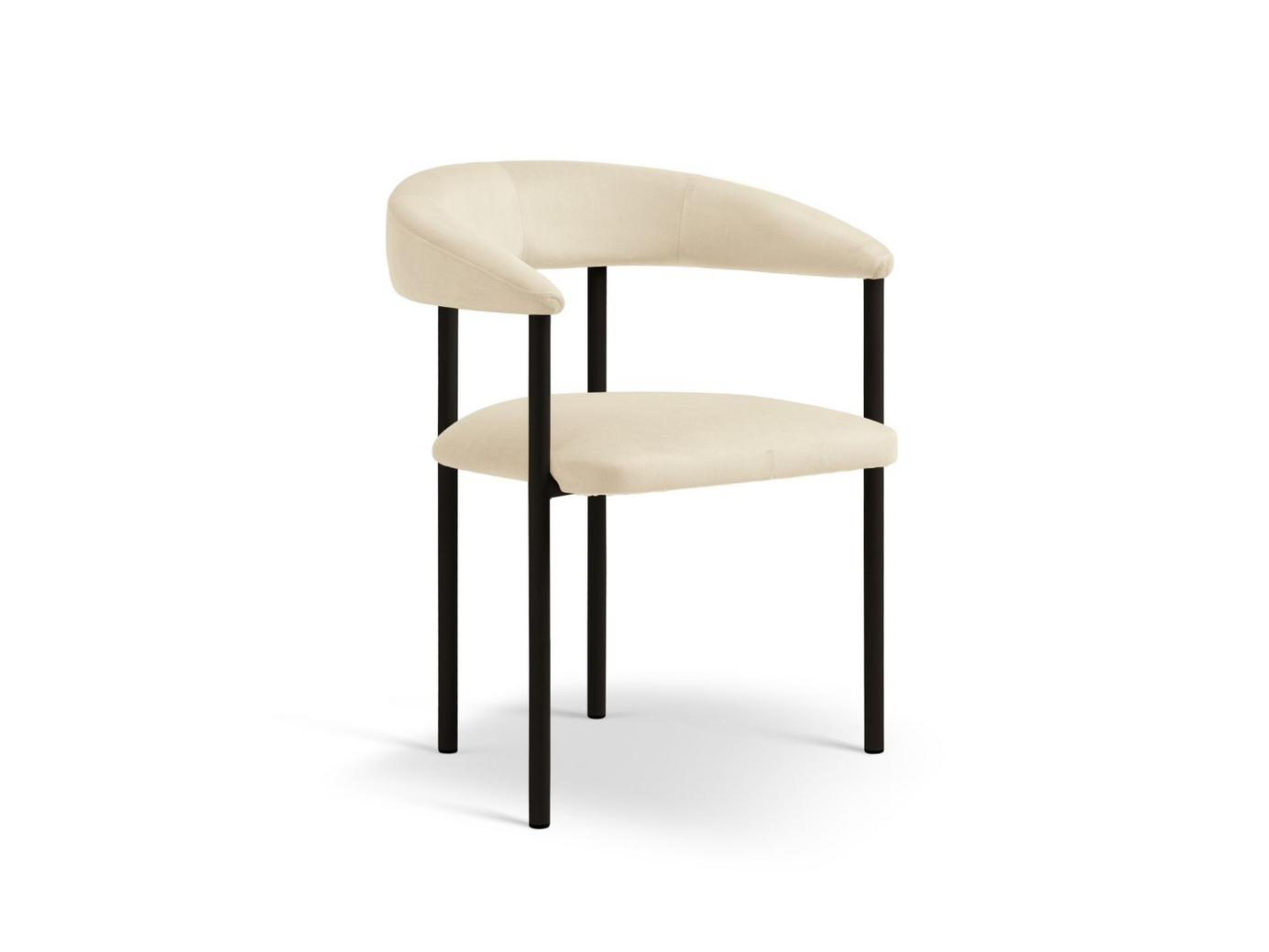 Cosmopolitan Design sammetsstolar, 2-pack, 