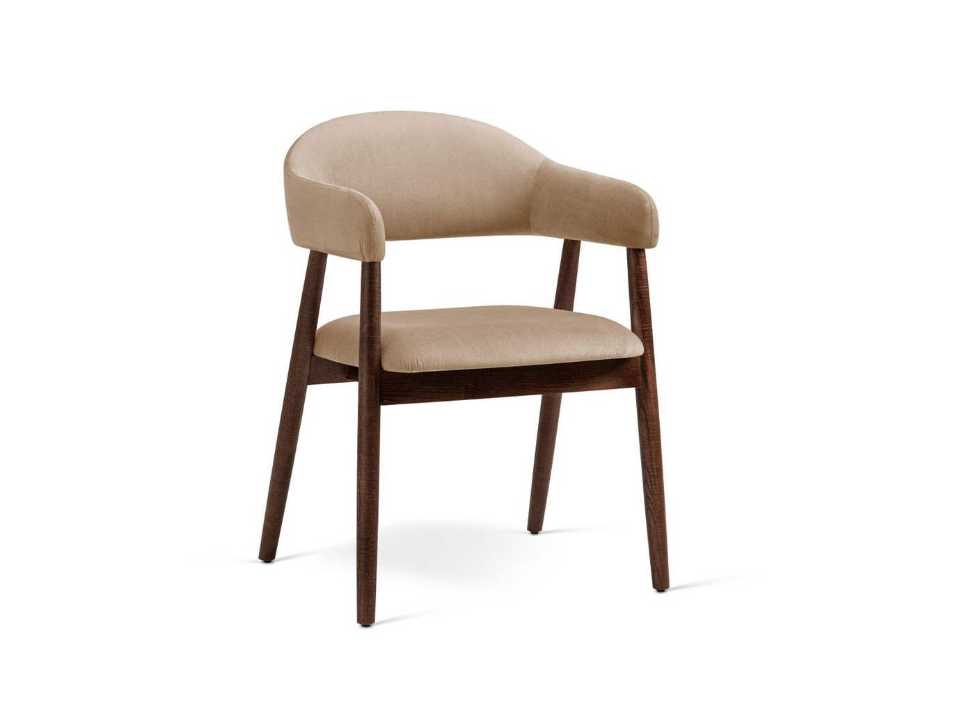 Cosmopolitan Design sammetsstolar, 2-pack, 