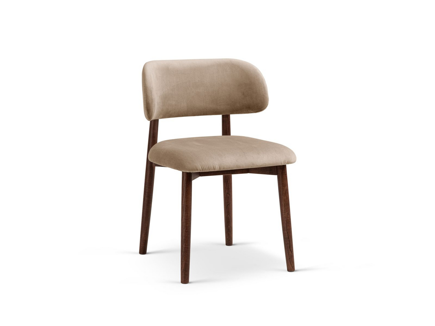 Cosmopolitan Design sammetsstolar, 2-pack, 