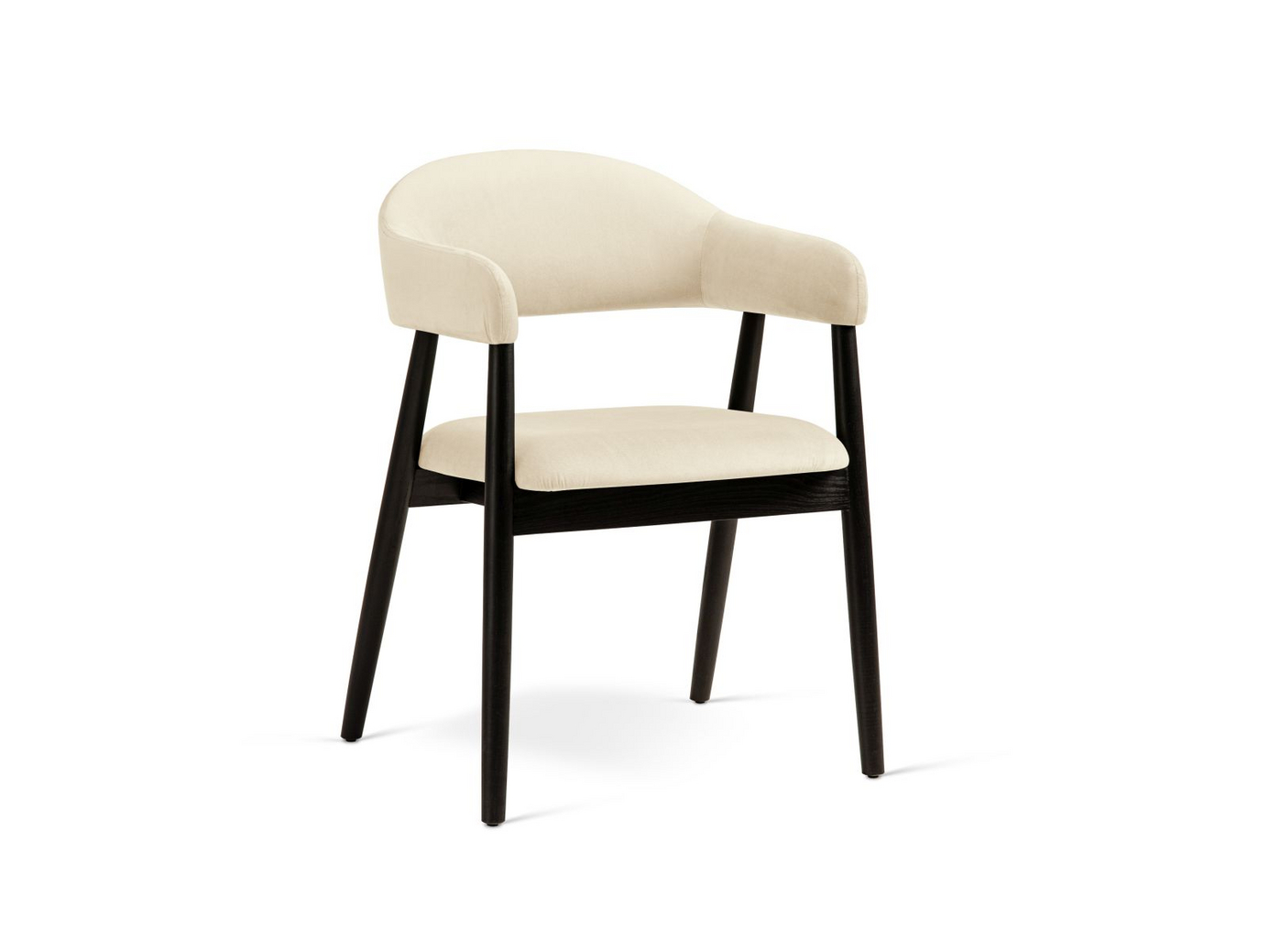 Cosmopolitan Design sammetsstolar, 2-pack, 