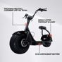 Swoop Kruiser elscooter N2, svart