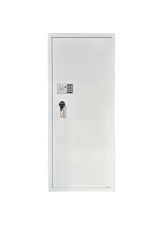 Trekker Vapenskåp för 20 vapen, Vit, med digitalt lås