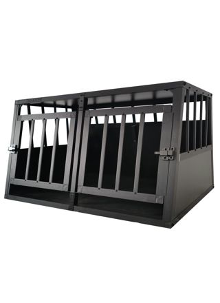 Trekker Hundbur L 89x69x50cm, Svart