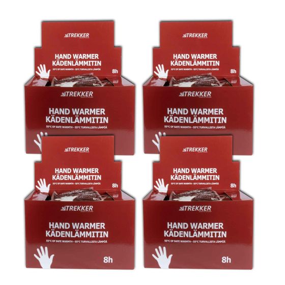 Trekker handvärmare, 400 st (4 lådor)
