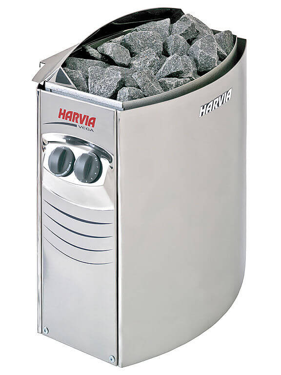 Bastuaggregat Harvia Vega BC80, 8kW, 7-12m³, fast styrpanel