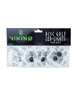 Viking Discs LED-ljus för disc golf, vit (4st)